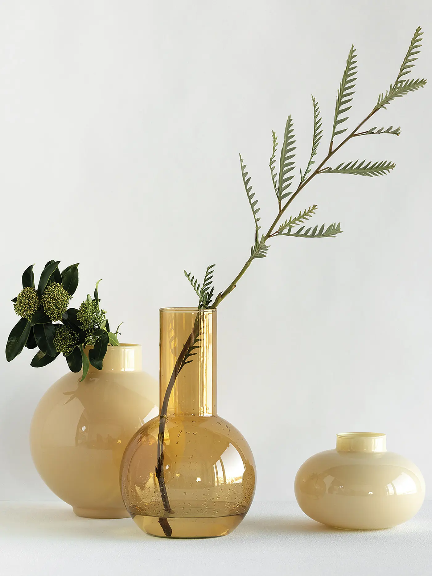 URBAN NATURE CULTURE | Vase ELLA 19x31cm Almond | 